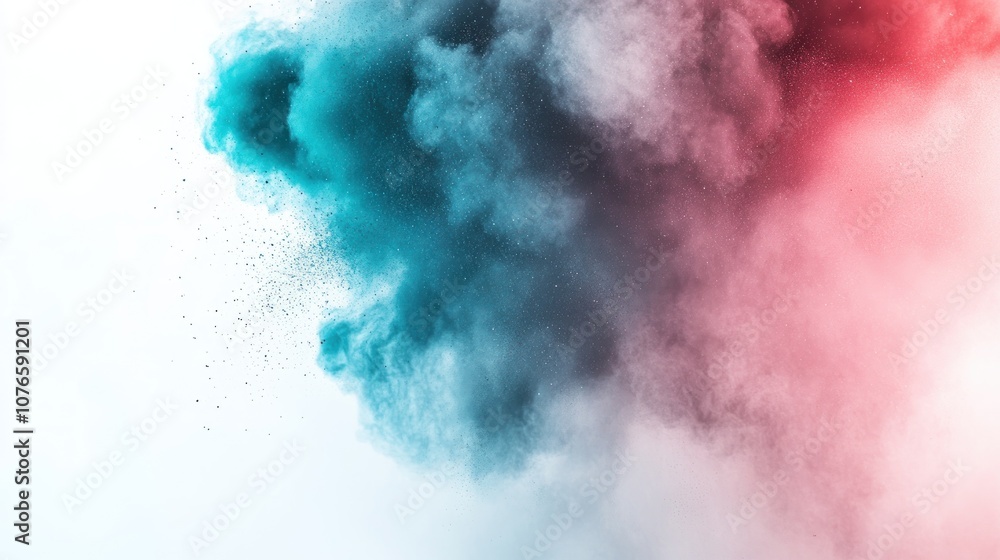 A vibrant explosion of colored powder creating a dynamic abstract background. A vibrant explosion of colored powder creating a dynamic abstract background.