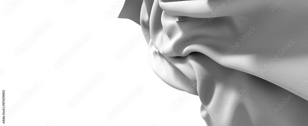 Abstract White Fabric Texture Background Abstract White Fabric Texture Background