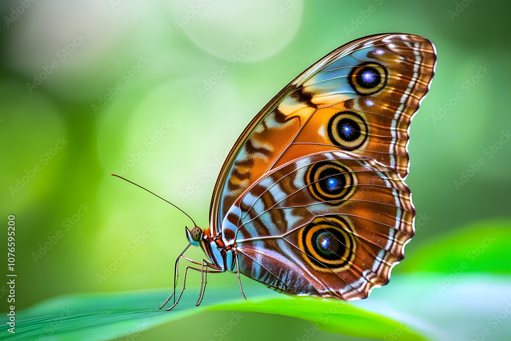 Naklejka premium Explore the Colorful Beauty of Butterflies in Nature