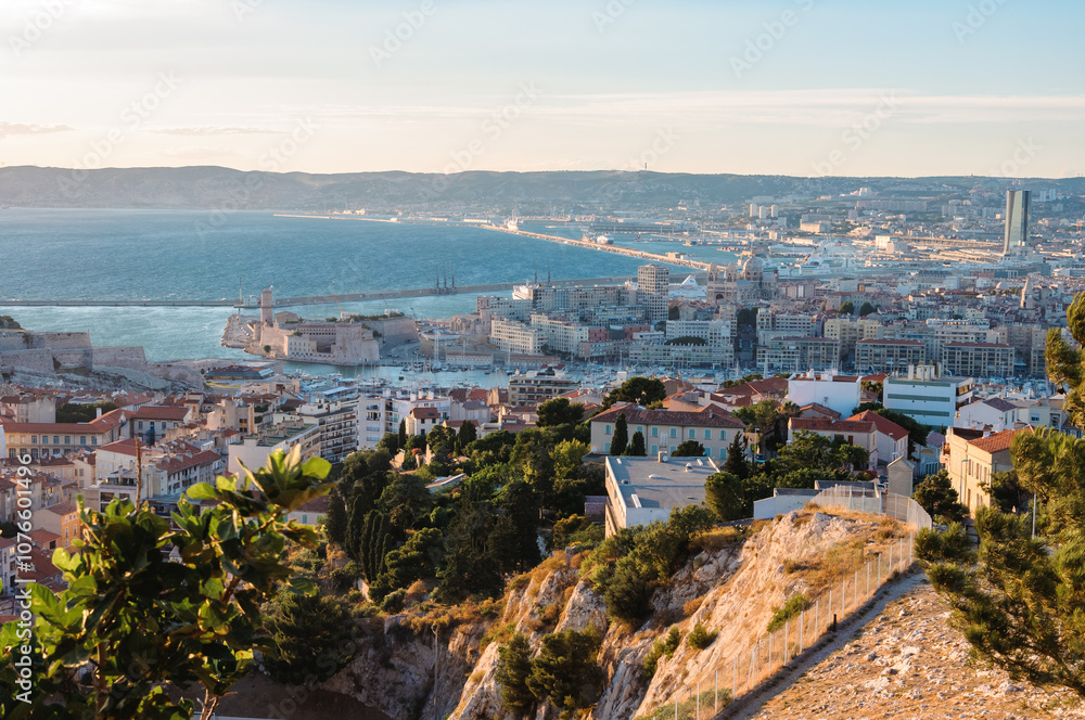 Fototapeta premium Panoramic View of Marseille