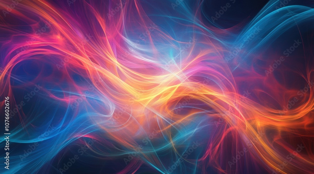 Fototapeta premium Digital abstract background, network capabilities, technological processes 