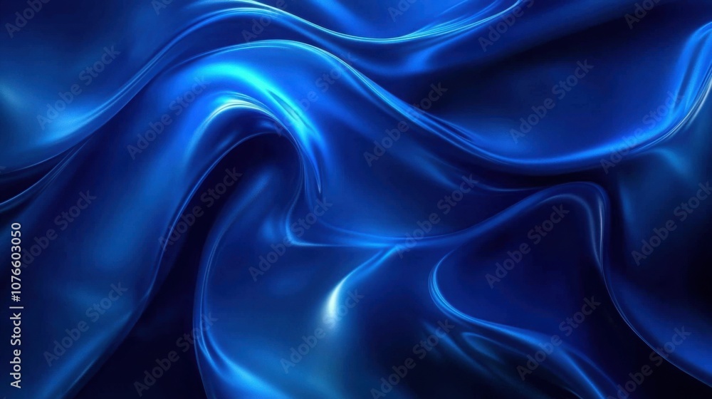 Fototapeta premium gradient blue background shifting from bright blue to dark blue