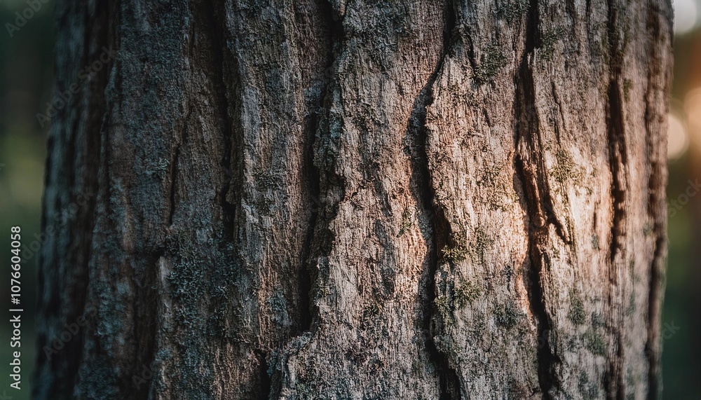 Obraz premium Detailed Tree Bark Close-Up