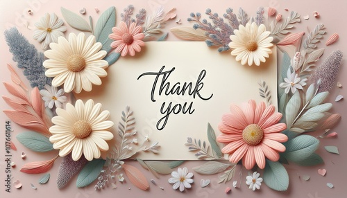 感謝を伝えるためのカードデザイン
Card design to express gratitude