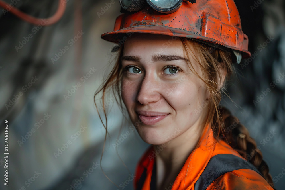 Photo of a bricklayer working at a construction generative ai Photo of a bricklayer working at a construction generative ai