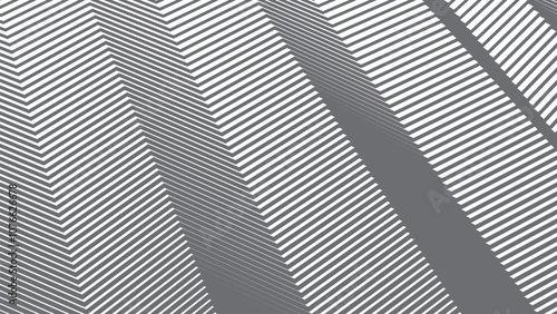 Grey stripes zig zag curve lines abstract background for backdrop or fabric style