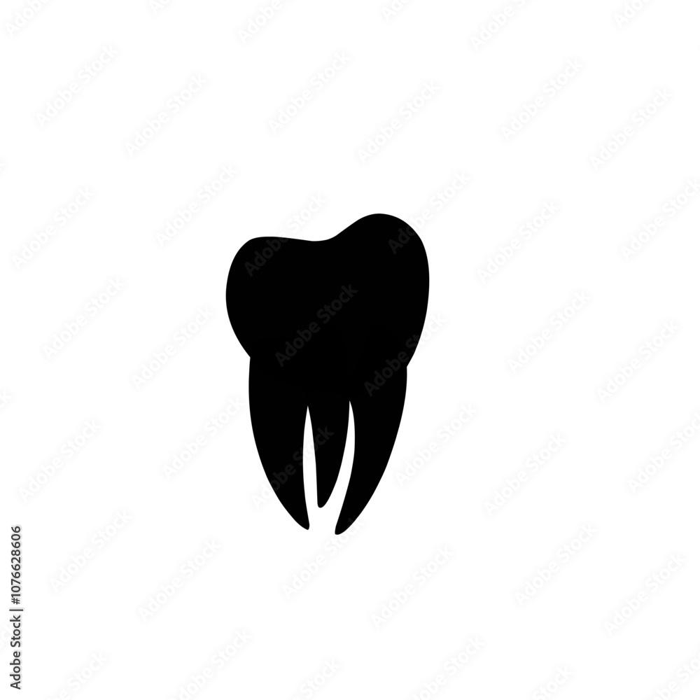 Tooth silhouette Tooth silhouette