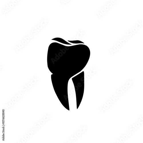 Tooth silhouette 