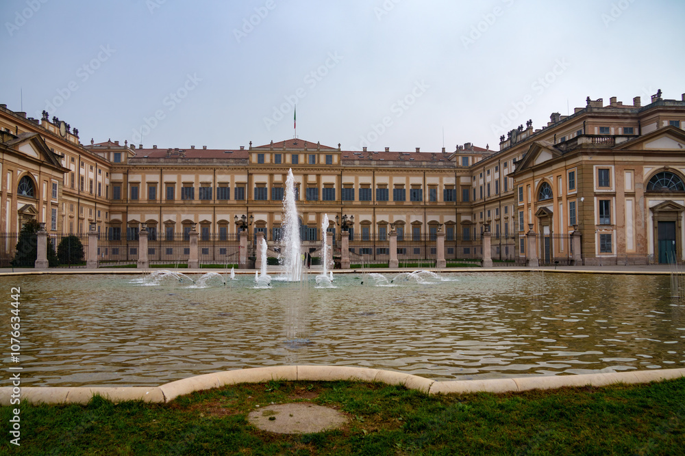 Obraz premium Historic Villa Reale at Monza, Italy