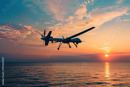 Wallpaper Mural Drone flying in the sky over nature during observation Torontodigital.ca