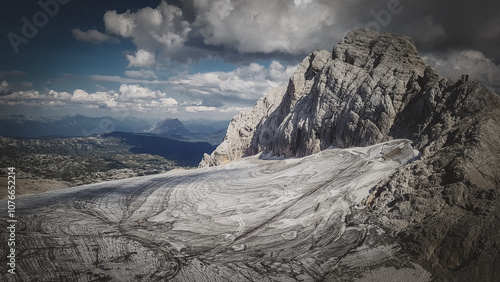 Dachstein West, Austria, fantastic view, spectacular sight in Salzburg, mountains photo