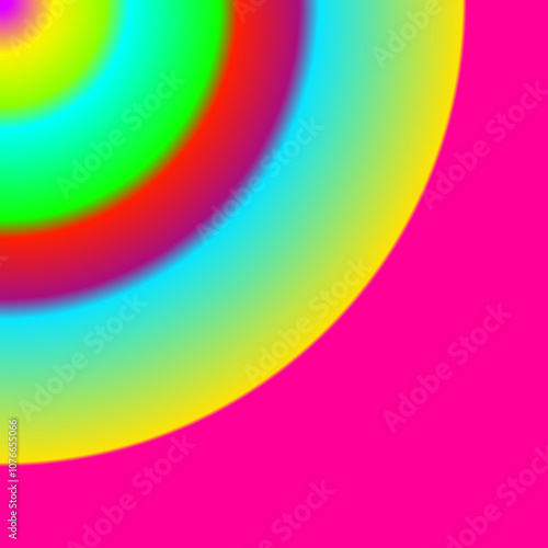 abstract background with rainbow