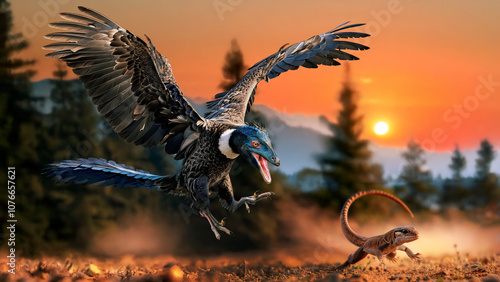 Archaeopteryx Swoops Down