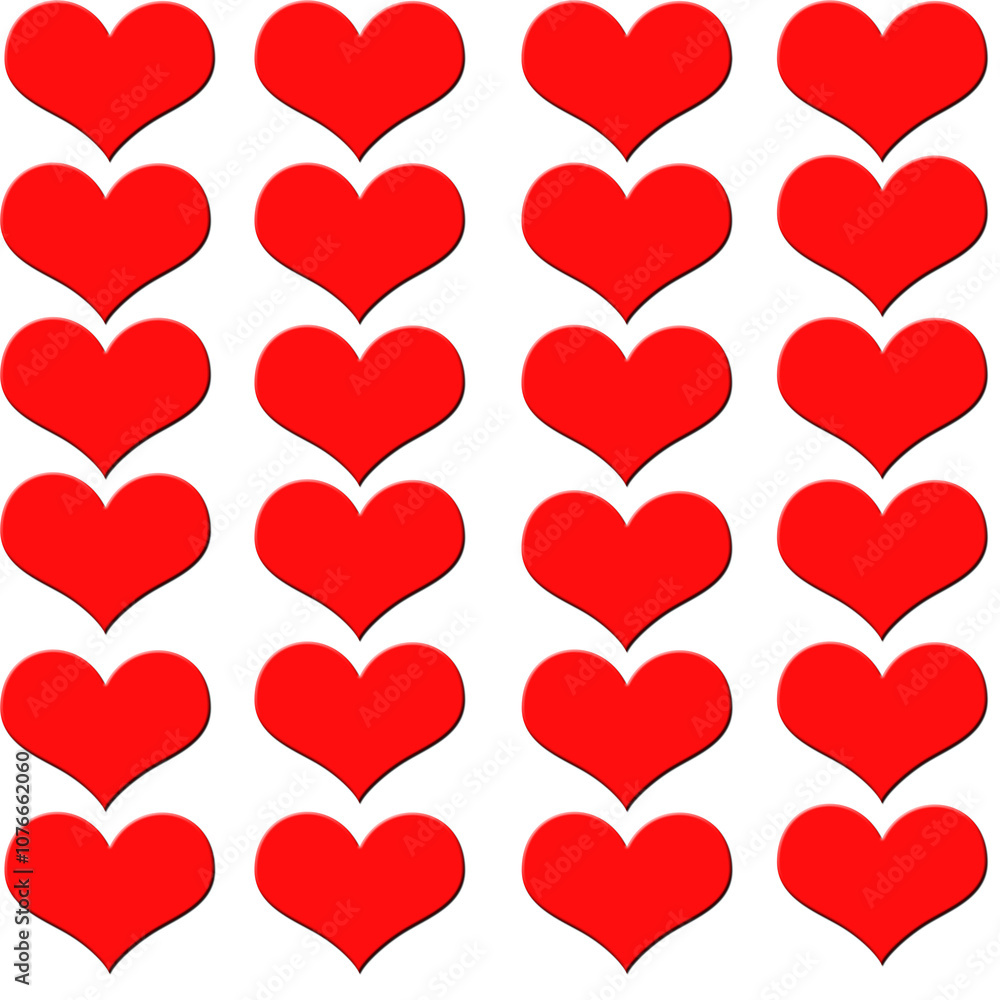 a red hearts background. a red hearts background.