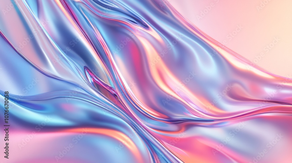 Abstract colorful waves create a dynamic flow of light and texture in a vibrant digital artwork during a soft daylight setting Abstract colorful waves create a dynamic flow of light and texture in a vibrant digital artwork during a soft daylight setting