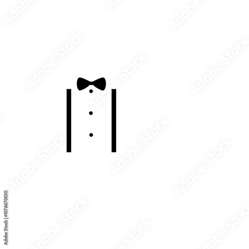 tuxedo silhouette 