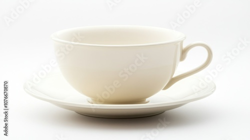 Wallpaper Mural White Teacup and Saucer Torontodigital.ca