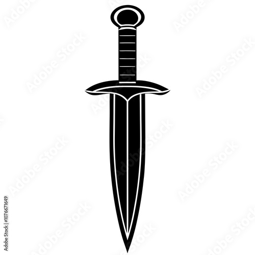 illustration of a dagger