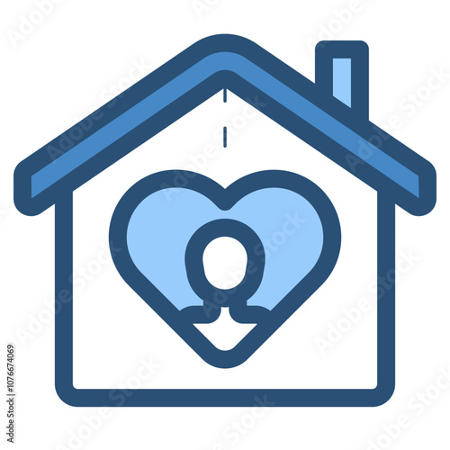 orphanage house icon