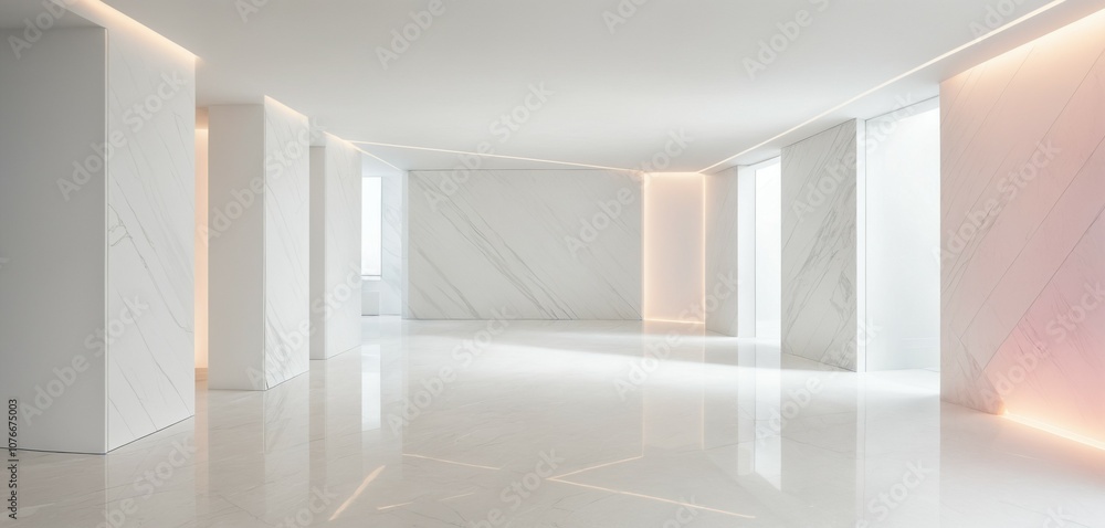 Pastel Gradient Marble Room Pastel Gradient Marble Room