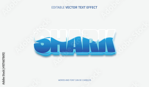 SHARK text effect
