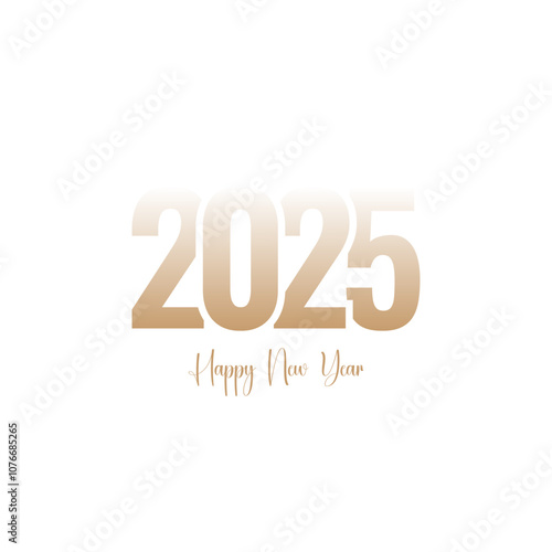 Happy New Year 2025 Shiny background with balloon and star vector Happy New Year 2025 text design. New year 2025 vector design with realistic 3D numbers.
