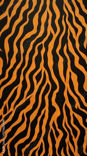 Tiger skin pattern backgrounds textured nature.