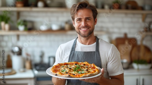 man holding pizza in box,food delivery,takeaway food