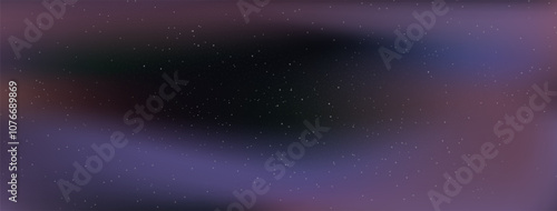 Starry night sky with astrological constellations. Space stars background.Space nebula and glittering stardust.