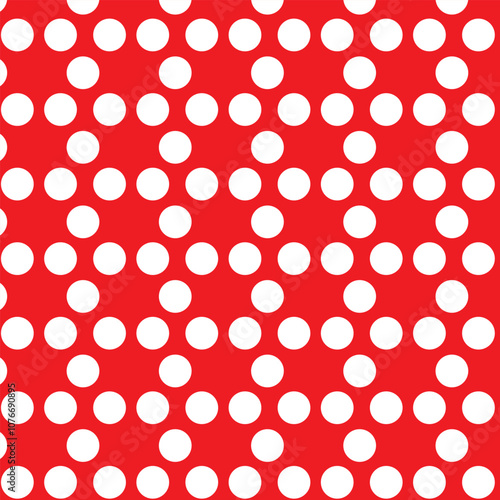 Dots pattern vector. Polka dot background. Monochrome polka dots abstract background. Dot pattern print. Panorama view. Vector illustration. eps 10.