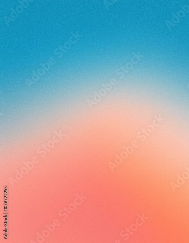 Abstract Blurred Sky Background with Blue and