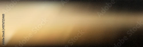 Gold and black metal gradient bg with noise. Luxury vector illustration with watercolor effect and grainy texture. Blurred abstract background