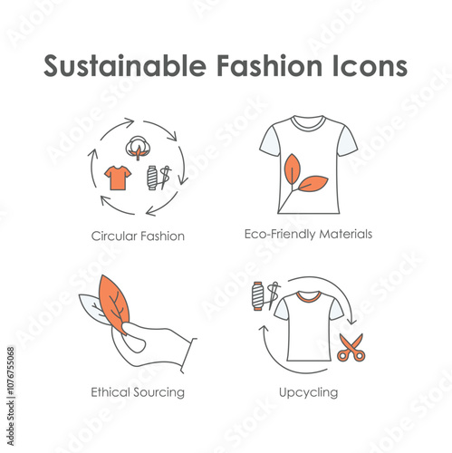 Sustainable Fashion Icons: Circular Fashion, Ethical Sourcing, Eco-Friendly Materials, Upcycling.