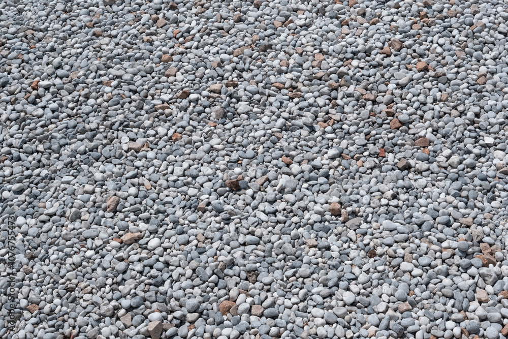 Obraz premium 海岸の玉砂利