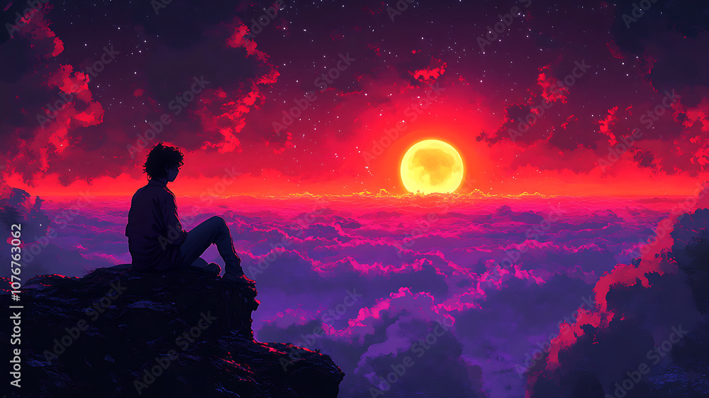 silhouette of a person