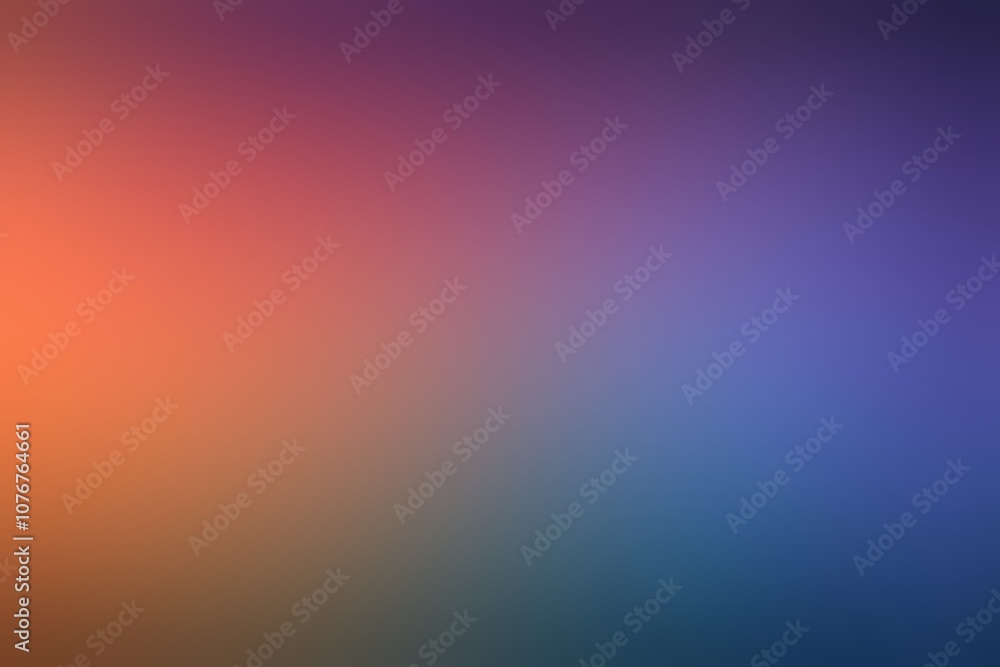 Obraz premium Red blue violet gradient defocused abstract background.