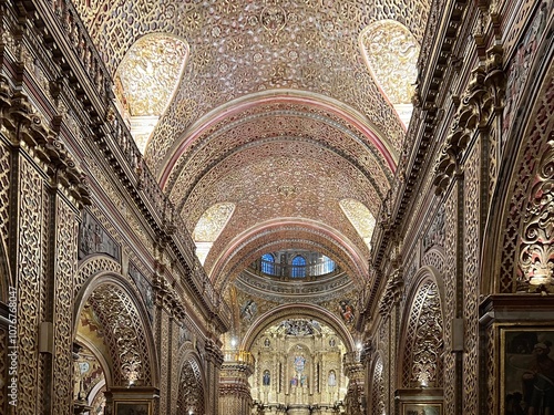 Church of the Society of Jesus Quito Ecuador photo