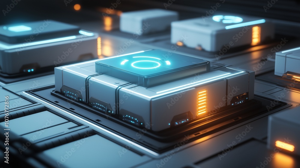 A futuristic modular packaging system designed for reuse, where all packaging materials are collected, cleaned, and returned to be used again. A futuristic modular packaging system designed for reuse, where all packaging materials are collected, cleaned, and returned to be used again.