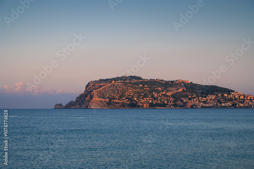 Beautiful sundawn scene on ...
