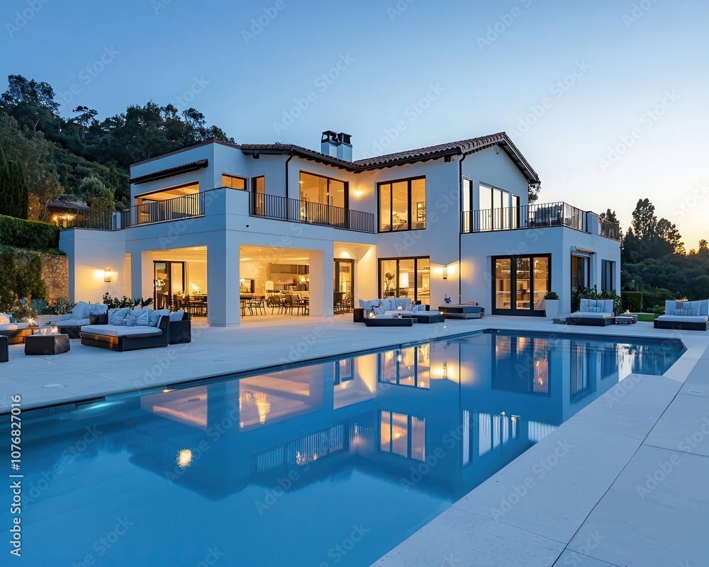 Ultraluxury estate with expansive terraces, a grand pool area, and private outdoor dining under the stars Ultraluxury estate with expansive terraces, a grand pool area, and private outdoor dining under the stars