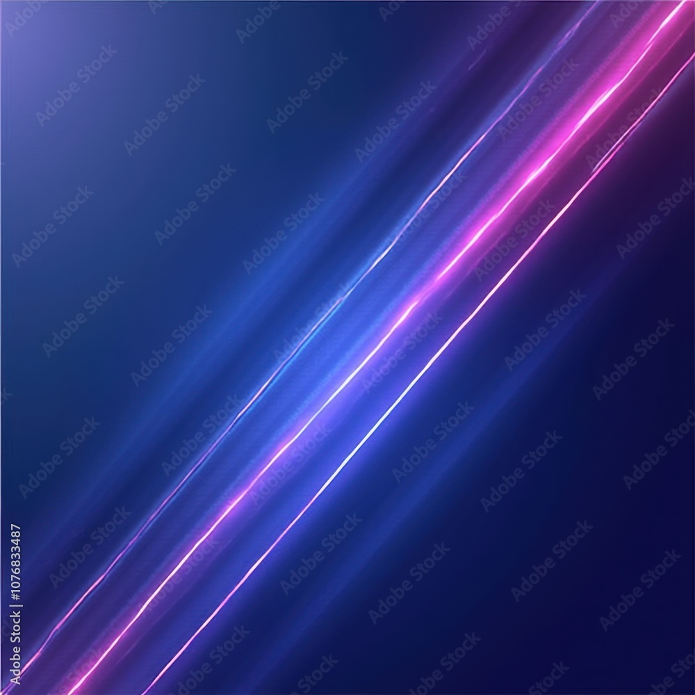 Fototapeta premium Glowing purple wave animation, a dynamic digital art backdrop with flowing lines and energy