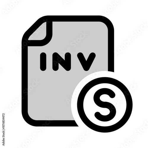 money invest icon with duotone style, perfect for user interface projects