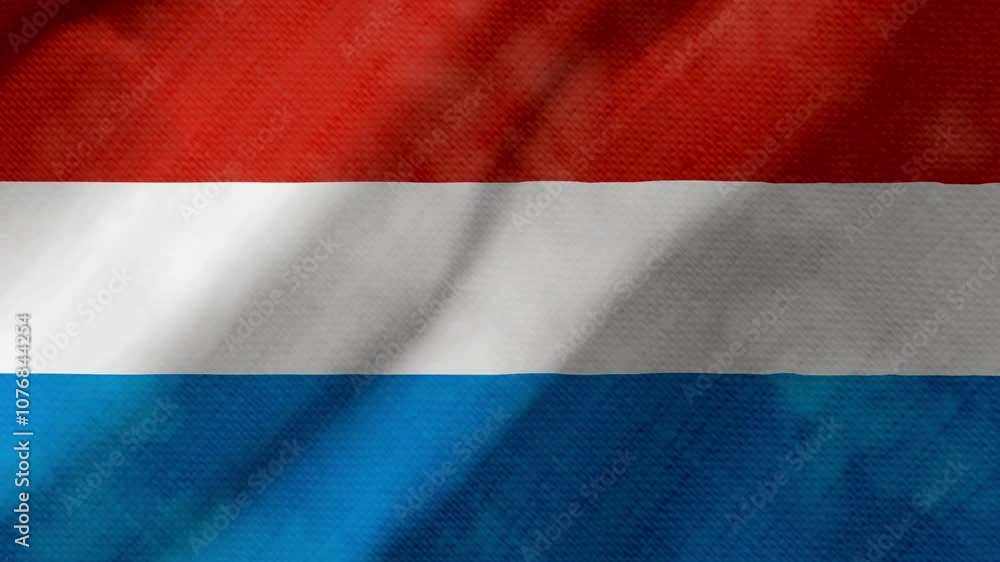 Luxemburg flag waving background with real fabric texture Luxemburg flag waving background with real fabric texture