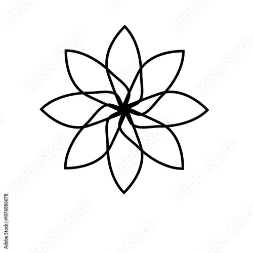 flowers icon decorative