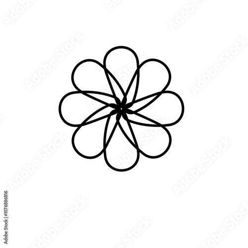 flowers icon decorative