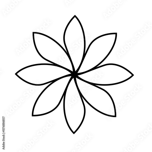 flowers icon decorative