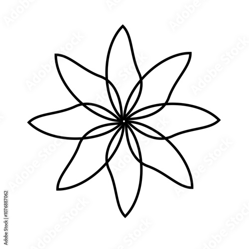 flowers icon decorative