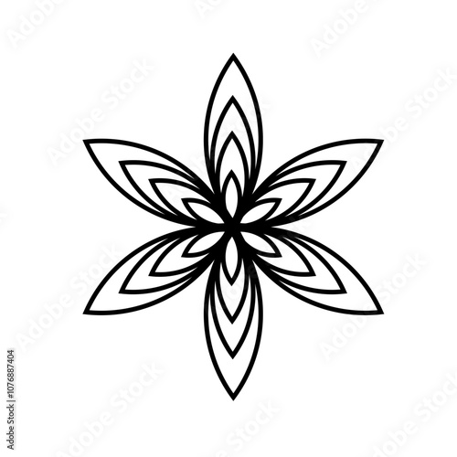 flowers icon decorative