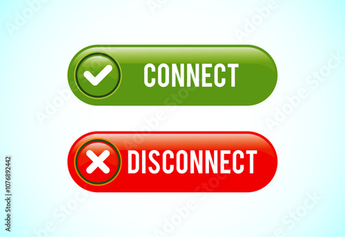 Connect and Disconnect buttons