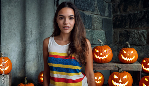 halloween pumpkins prepared...